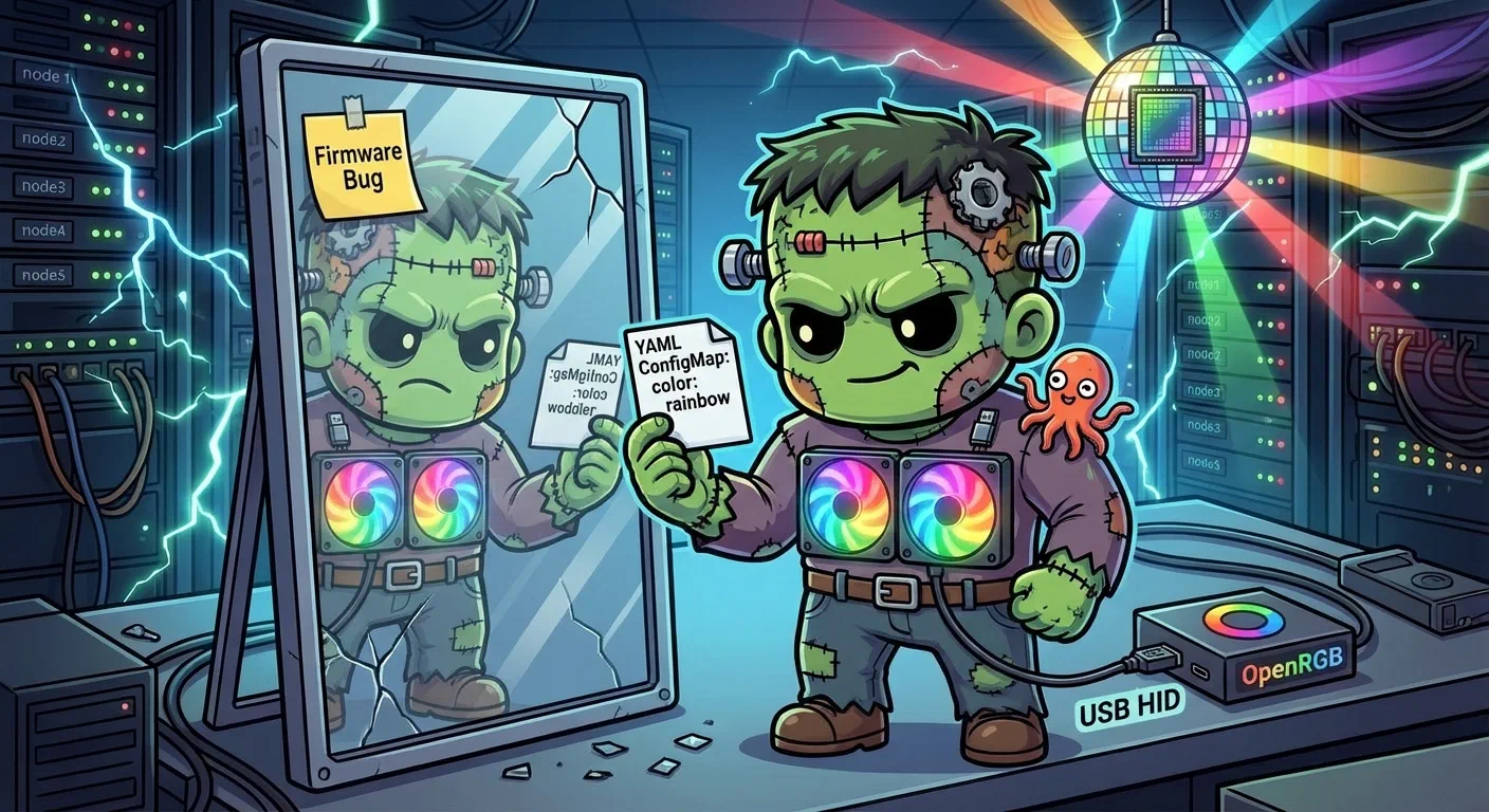 Fun Stuff — Controlling Case LEDs from Kubernetes