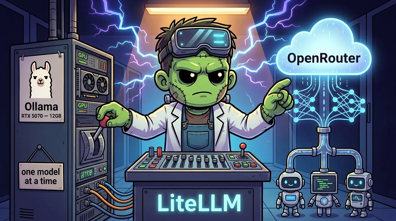 Local Inference — Ollama, LiteLLM, and OpenRouter