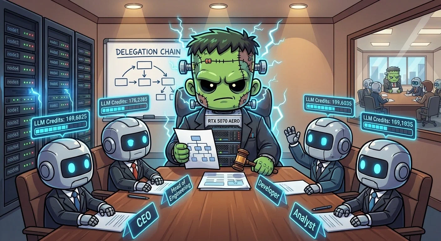 Paperclip — An AI Agent Orchestrator on Frank