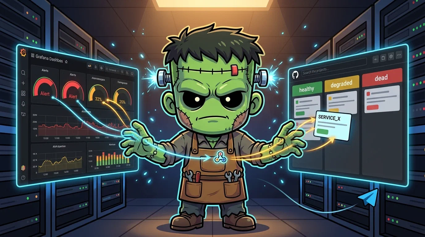 Health Bridge — Closing the Loop from Grafana Alerts to GitHub Issues
