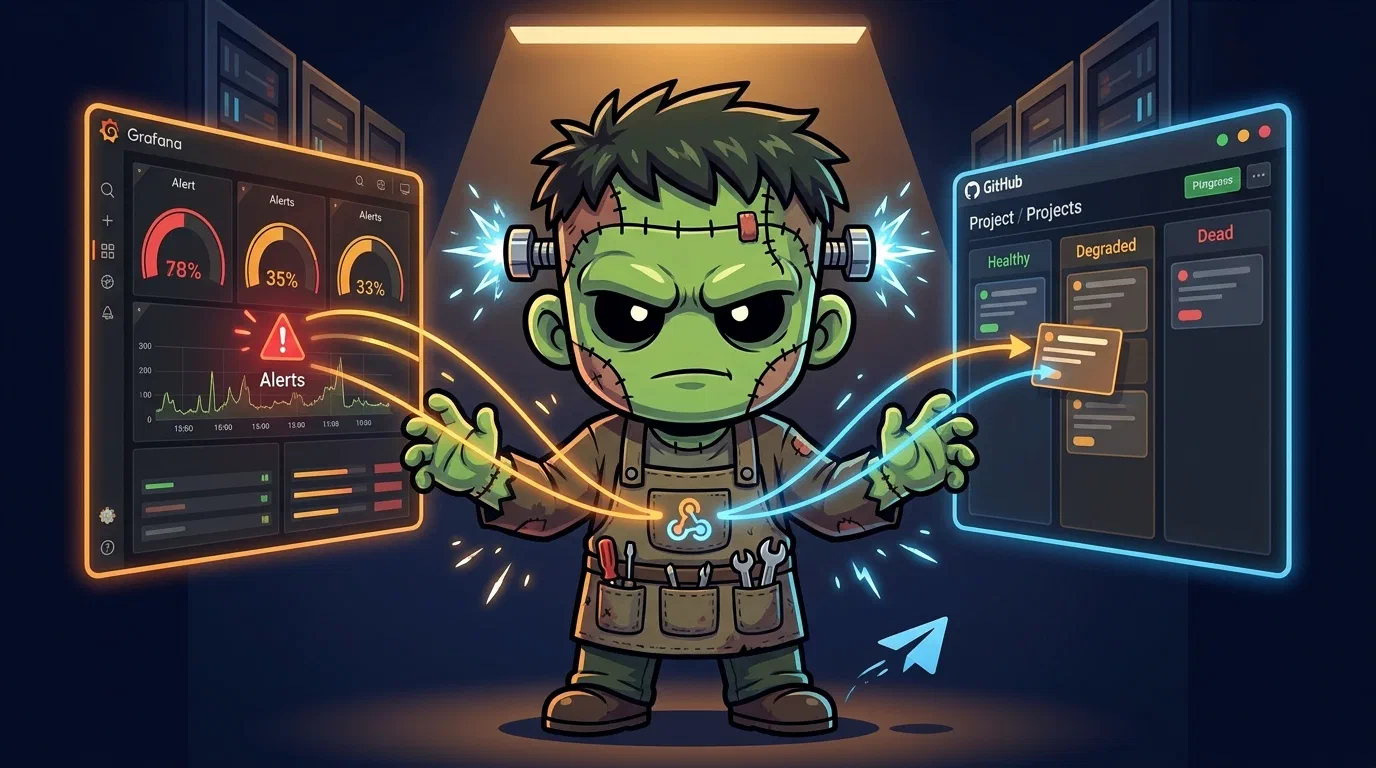 Health Bridge — Closing the Loop from Grafana Alerts to GitHub Issues