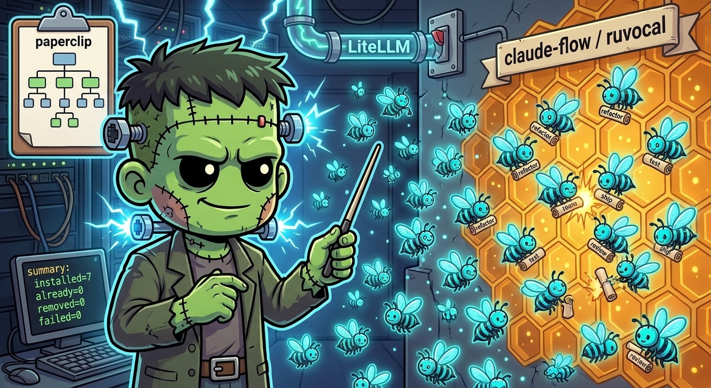 Ruflo — A Swarm Orchestrator Next to Paperclip