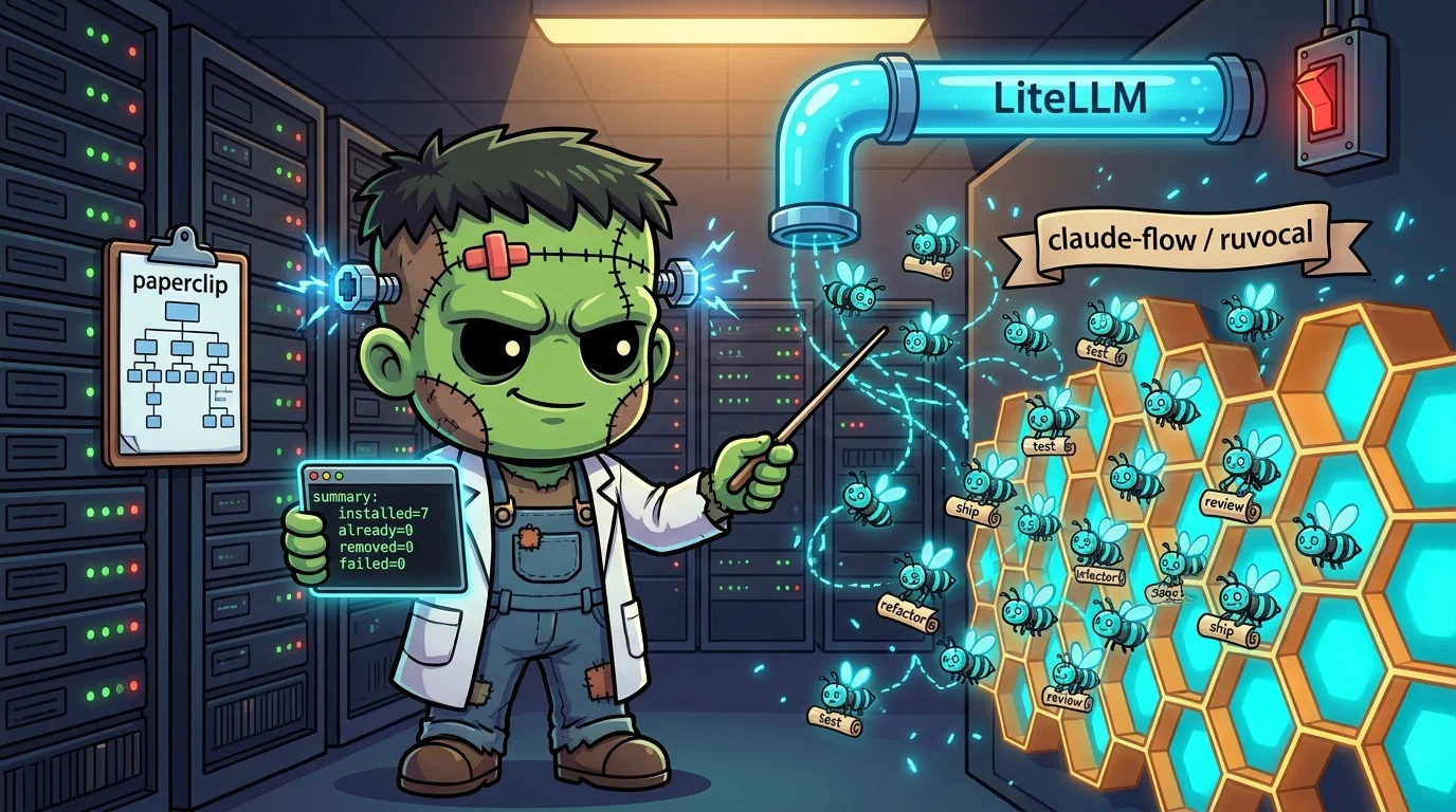 Ruflo — A Swarm Orchestrator Next to Paperclip